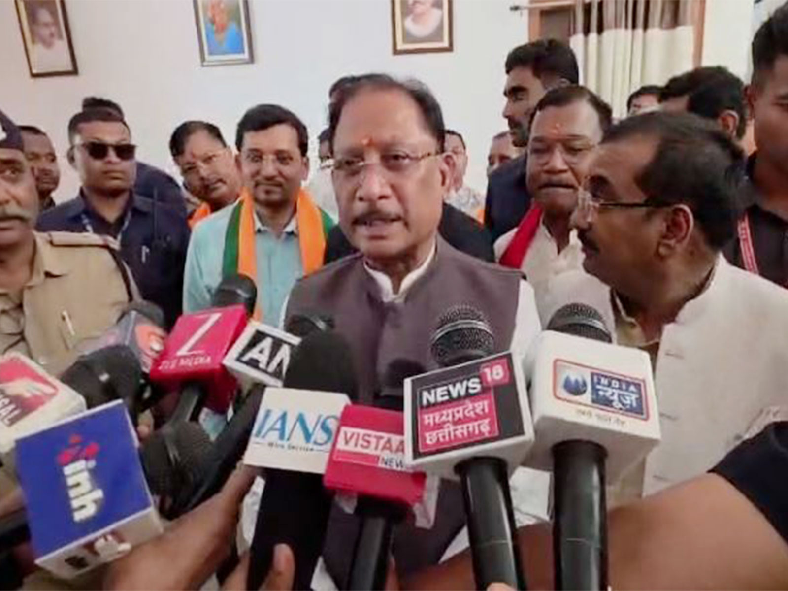 Chhattisgarh Chief Minister Vishnu Deo Sai (Photo/ANI)