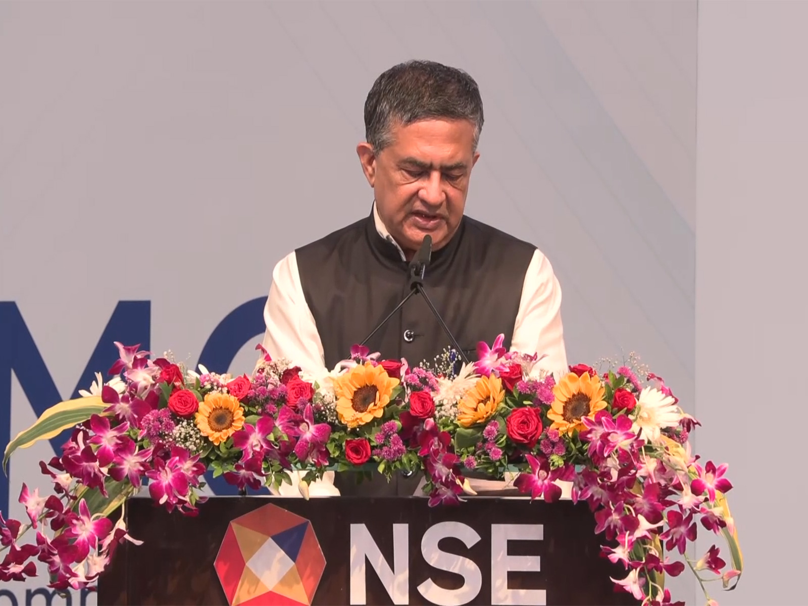 Ashish Chauhan, CEO, NSE (Photo/ANI)