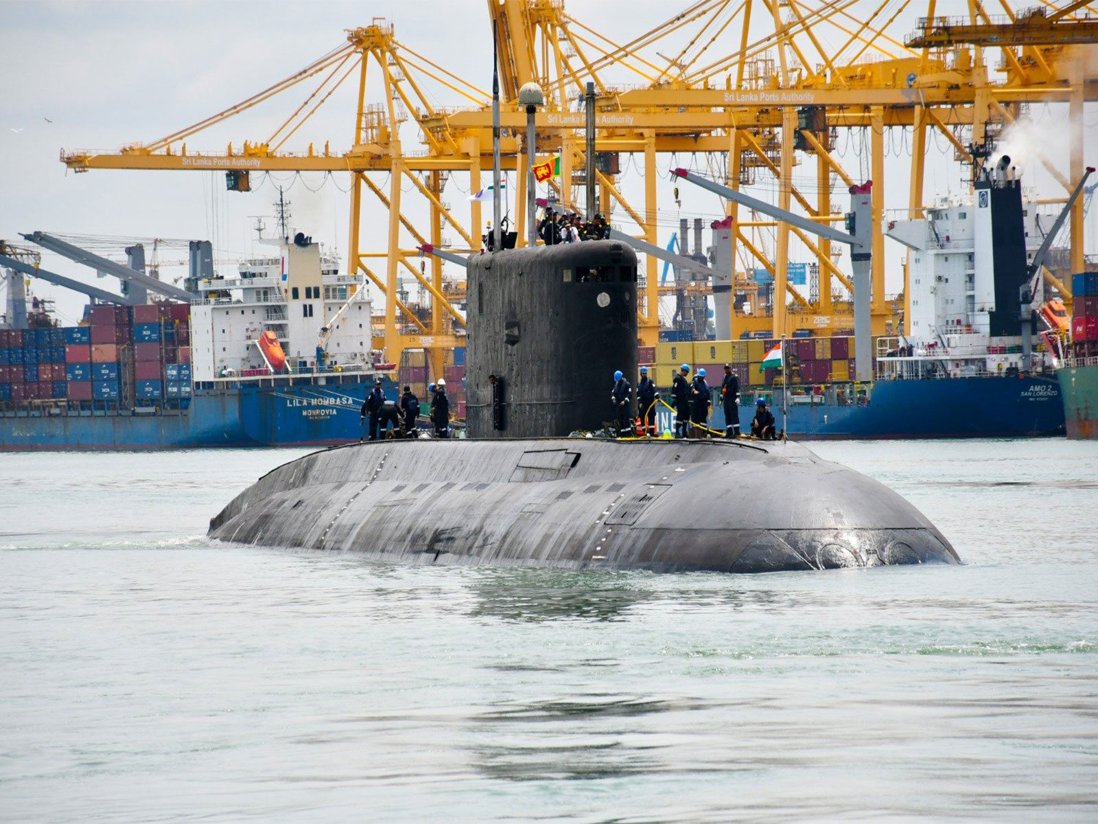 Navy's Kilo-class submarine INS Sindhukesari (Photo/ANI)