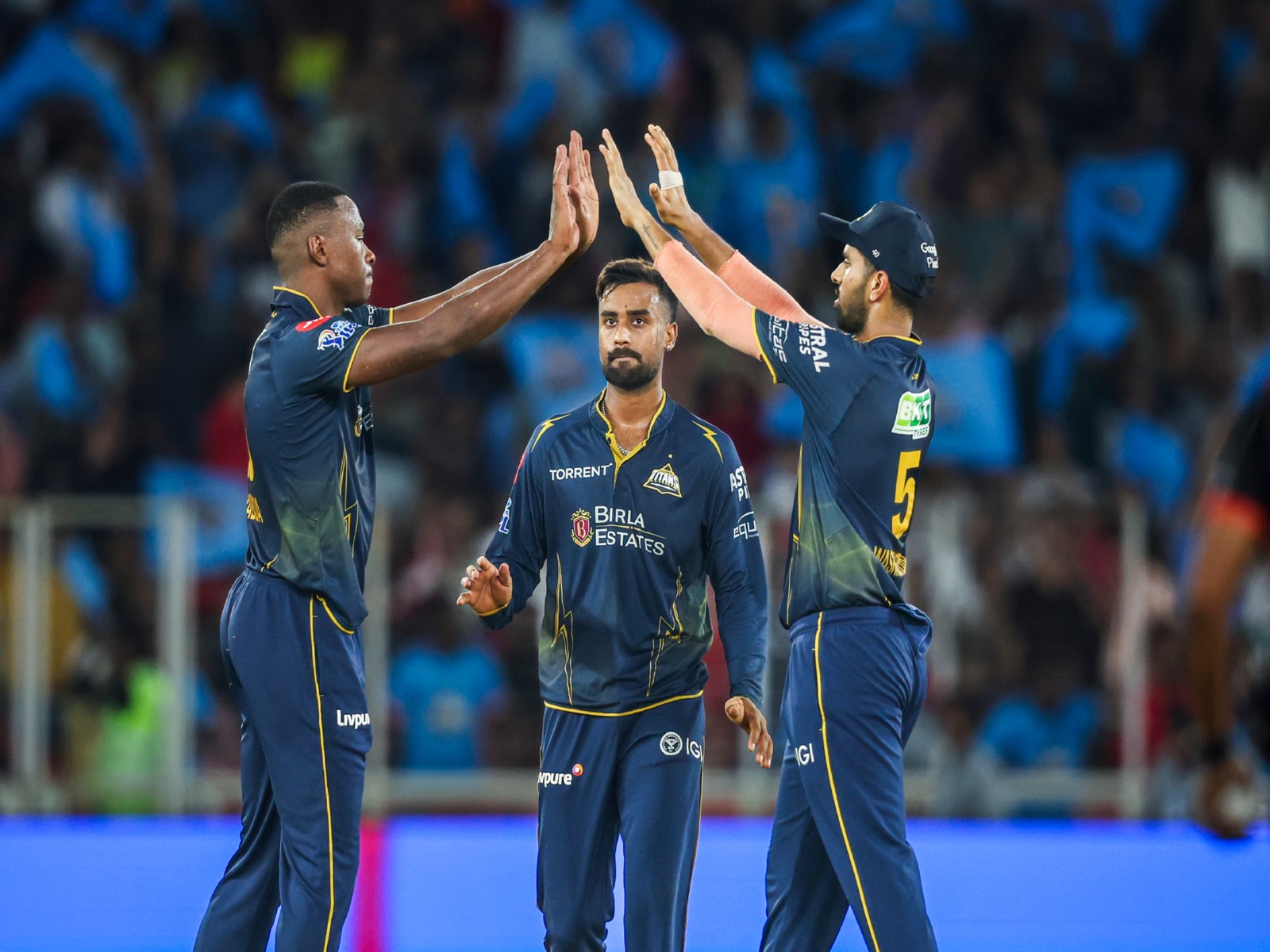 GT players celebrating (Photo: ANI)