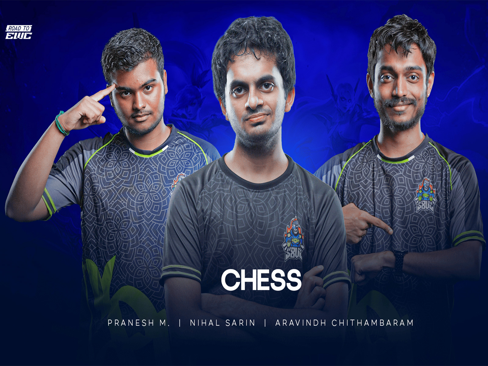 S8UL's Chess lineup for Esports World Cup 2026 (Photo: S8UL)