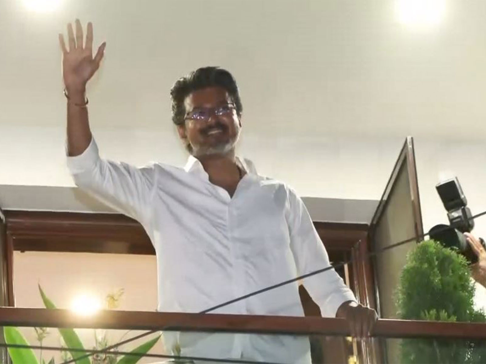 Vijay (Image source: ANI)