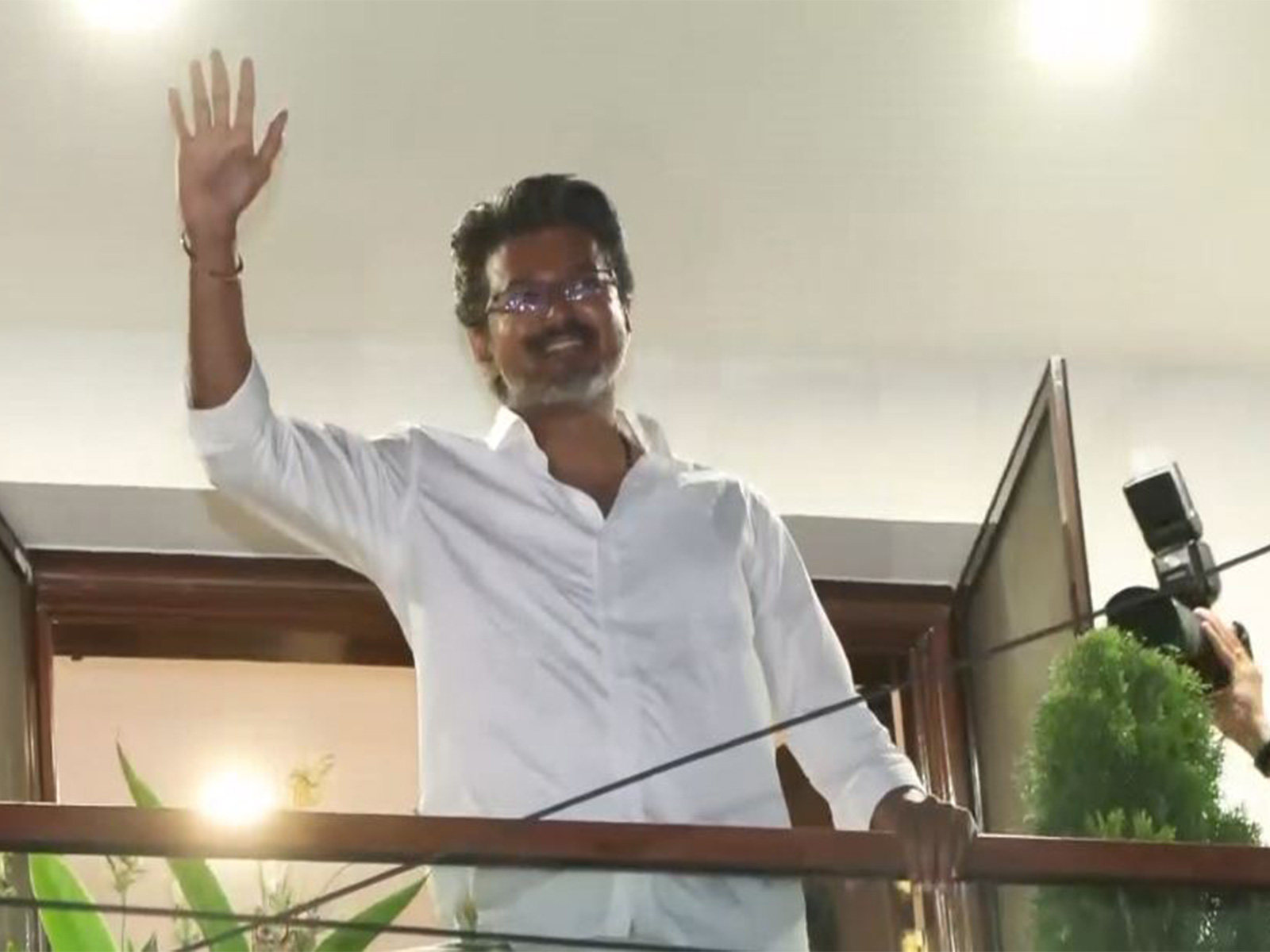 Vijay (Image source: ANI)