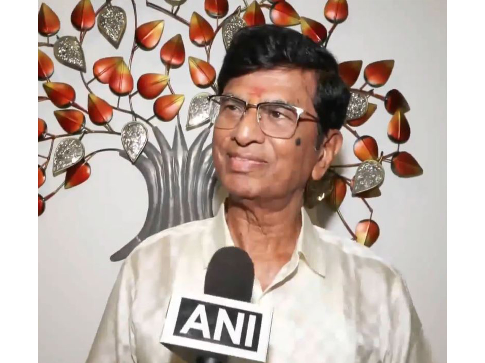 Director and TVK chief Vijay's father, SA Chandrasekhar (Photo/ANI)