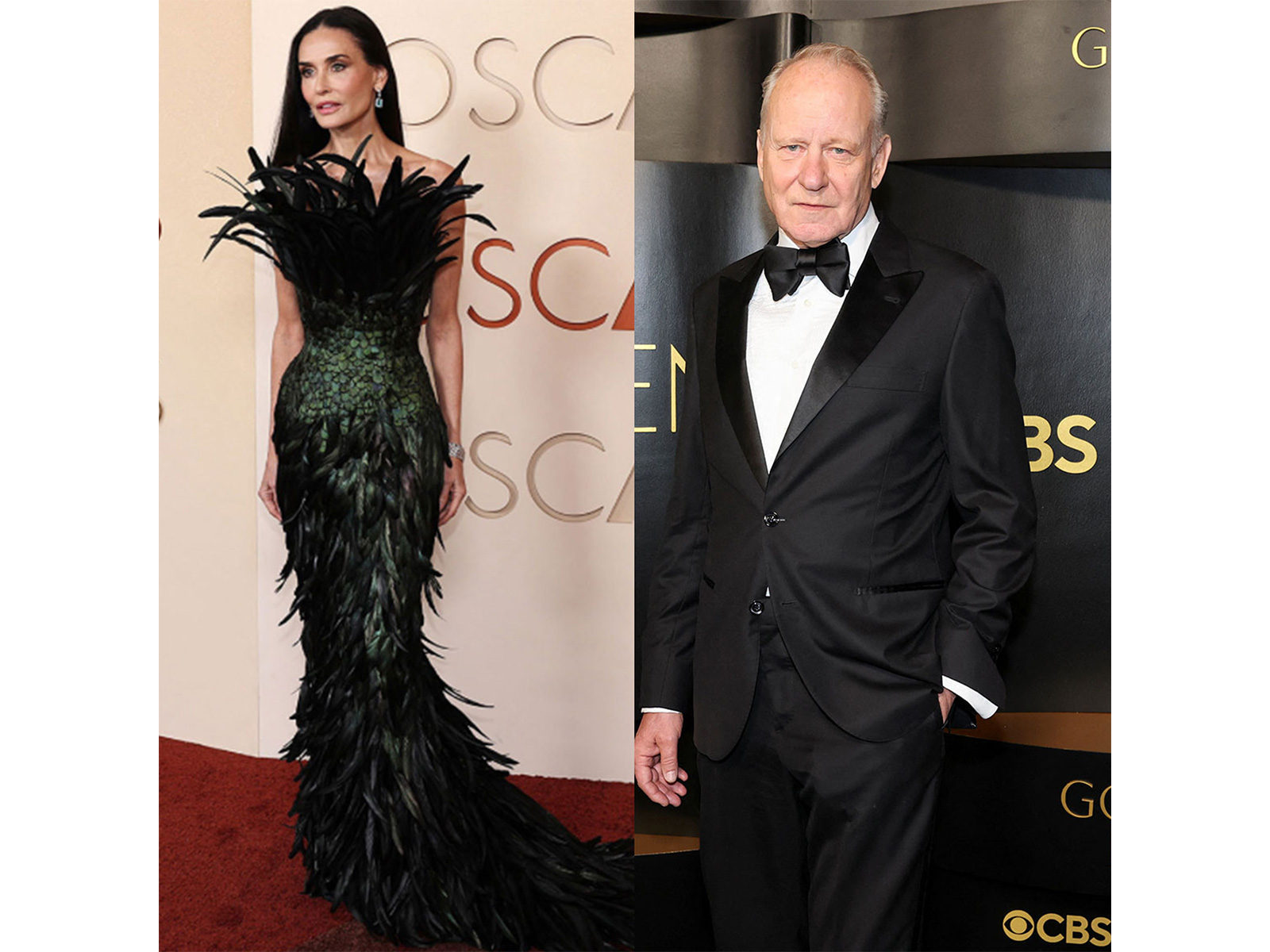 Demi Moore and Stellan Skarsgard (Photo/Reuters)