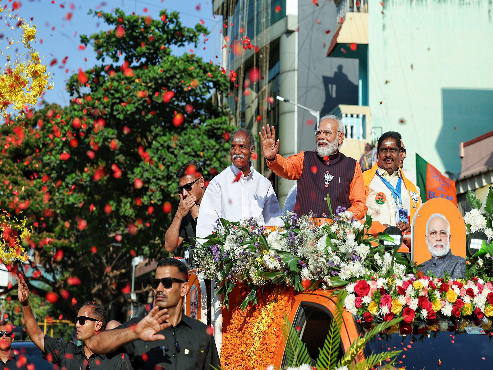 PM Modi during a rally in Puducherrry (File Photo/ANI)