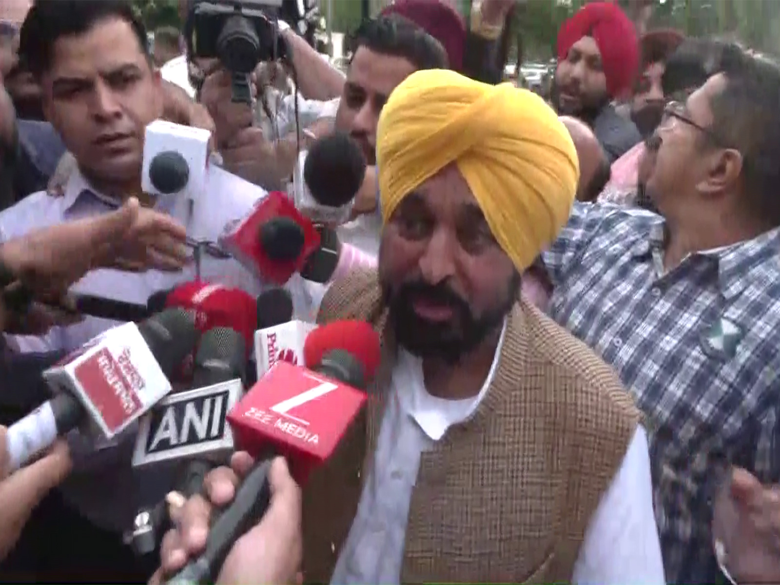 Punjab CM Bhagwant Mann (Photo/ANI) 