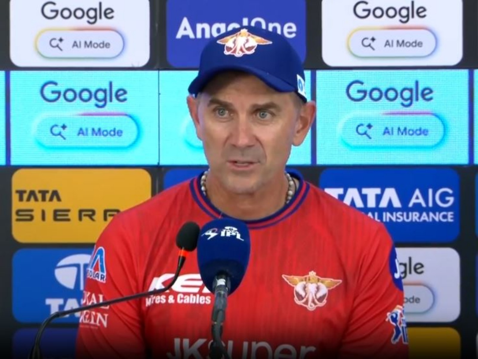 LSG head coach Justin Langer (Photo: IPL)