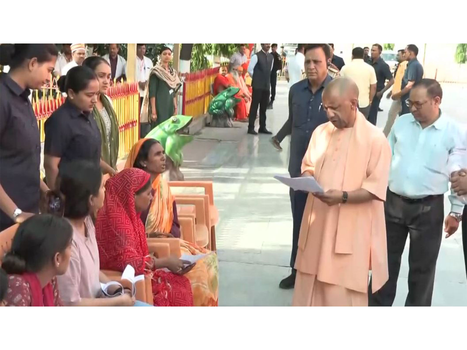 Uttar Pradesh Chief Minister Yogi Adityanath (Photo/ANI)