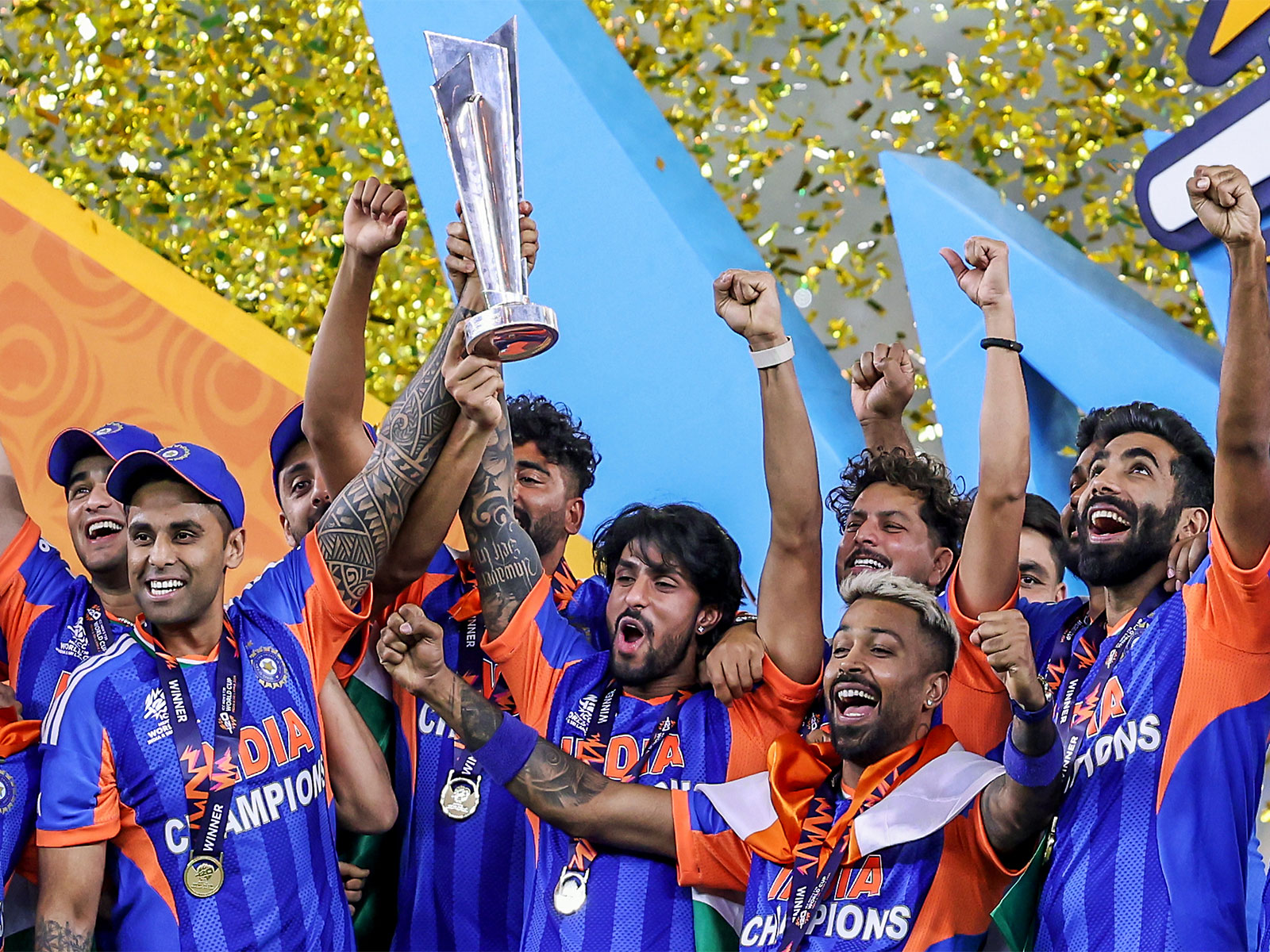 Team India. (Photo: ANI)