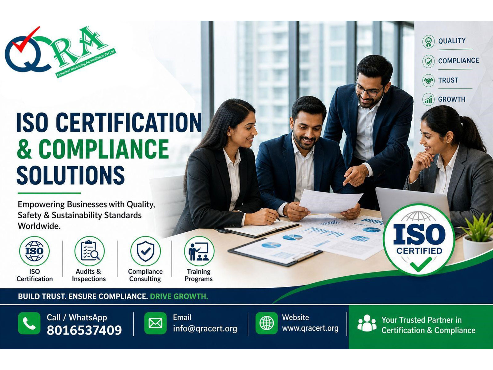 Empowering Businesses with Quality, Safety, and Sustainability Standards Worldwide