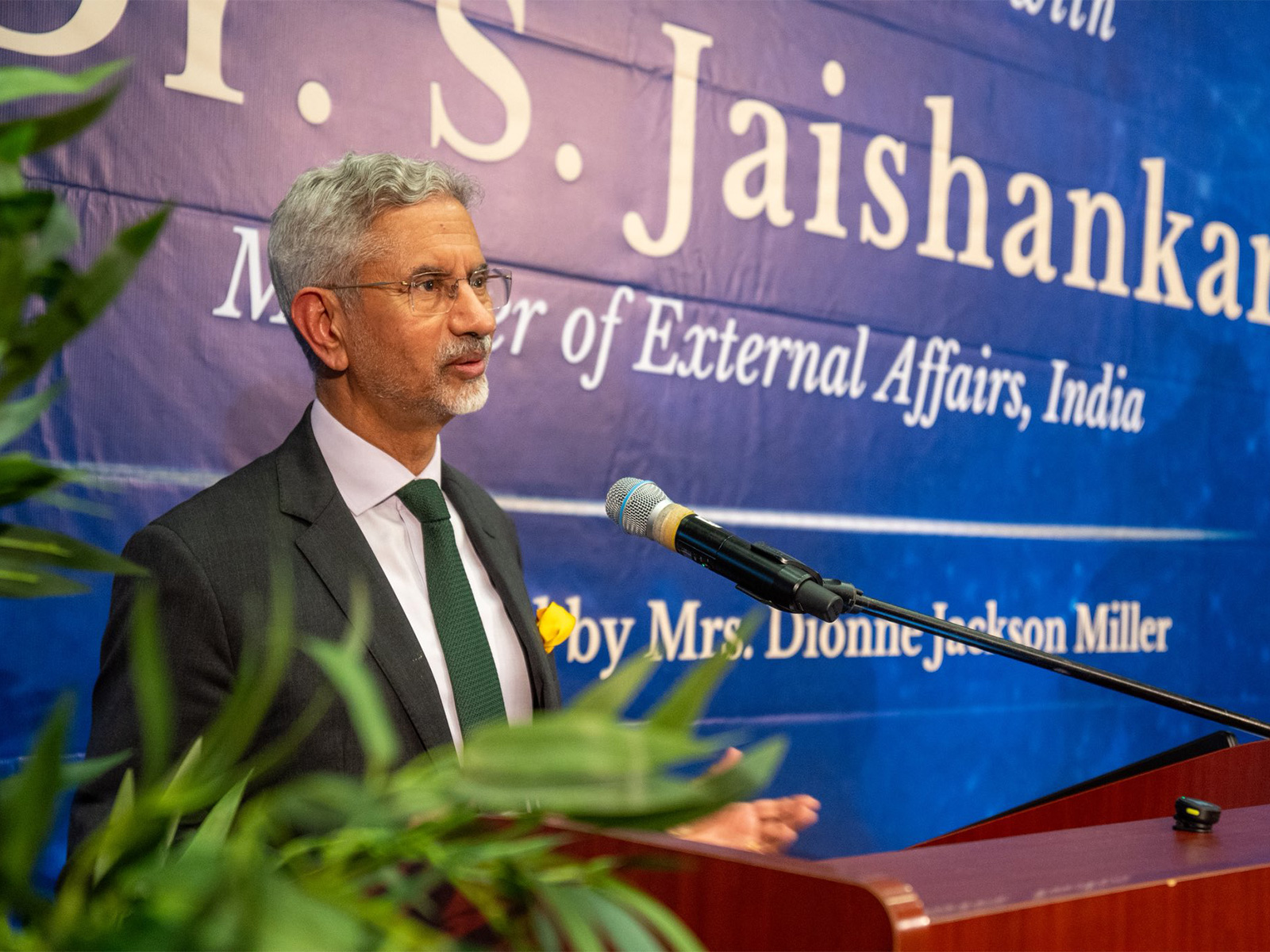External Affairs Minister S Jaishankar in Jamaica (Photo/ X@DrSJaishankar)
