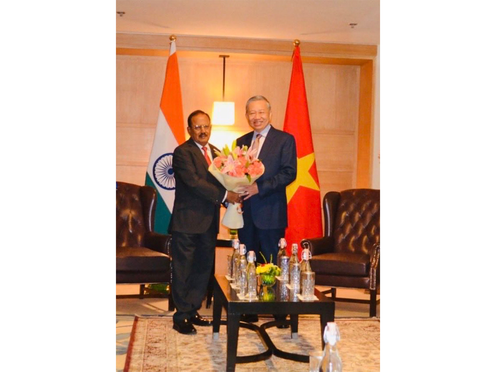 NSA Ajit Doval calls on General Secretary, President To Lam of Vietnam (Photo/ X@MEAIndia)