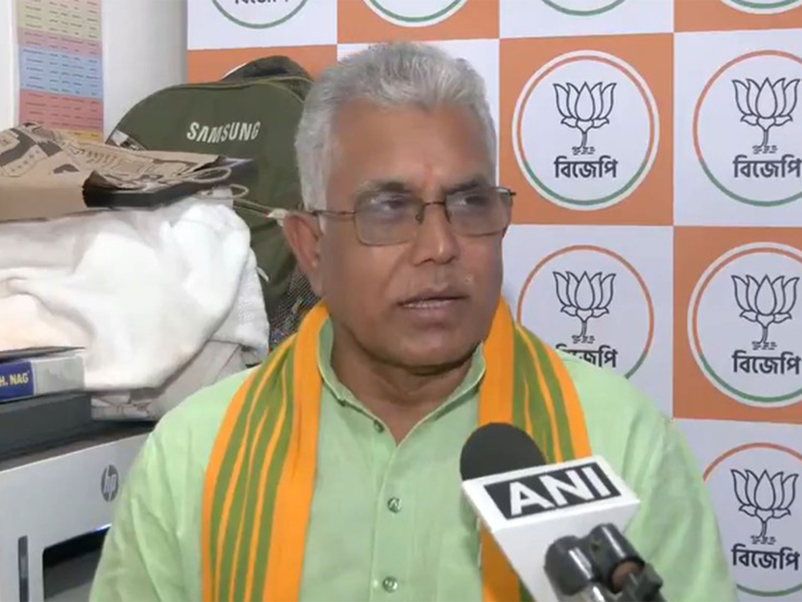 BJP MLA-elect from Kharagpur Sadar, Dilip Ghosh (Photo/ANI)