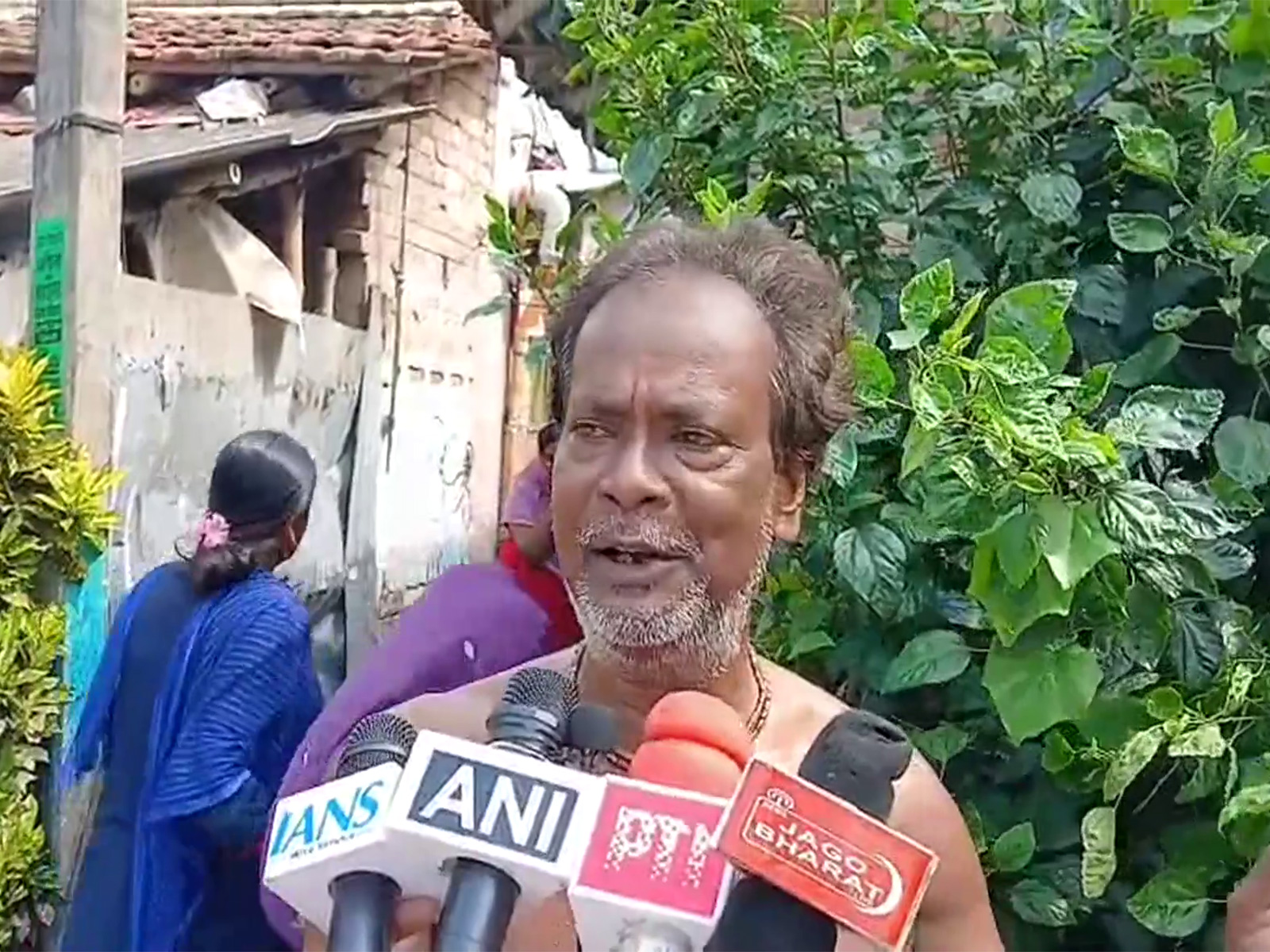 Madan Morol claims his house was vandalised in Amdanga constituency (Photo/ANI) 