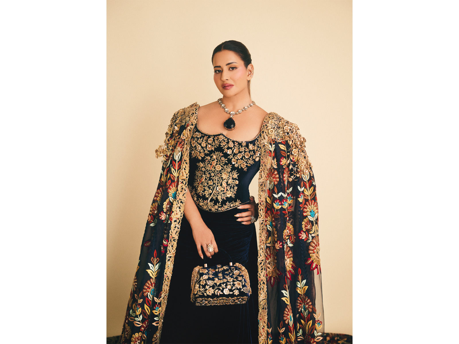 :Heritage in every stitch, Mrs. Sudha Reddy represented India at the Met Gala 2026 in ancient Machilipatnam Kalamkari couture