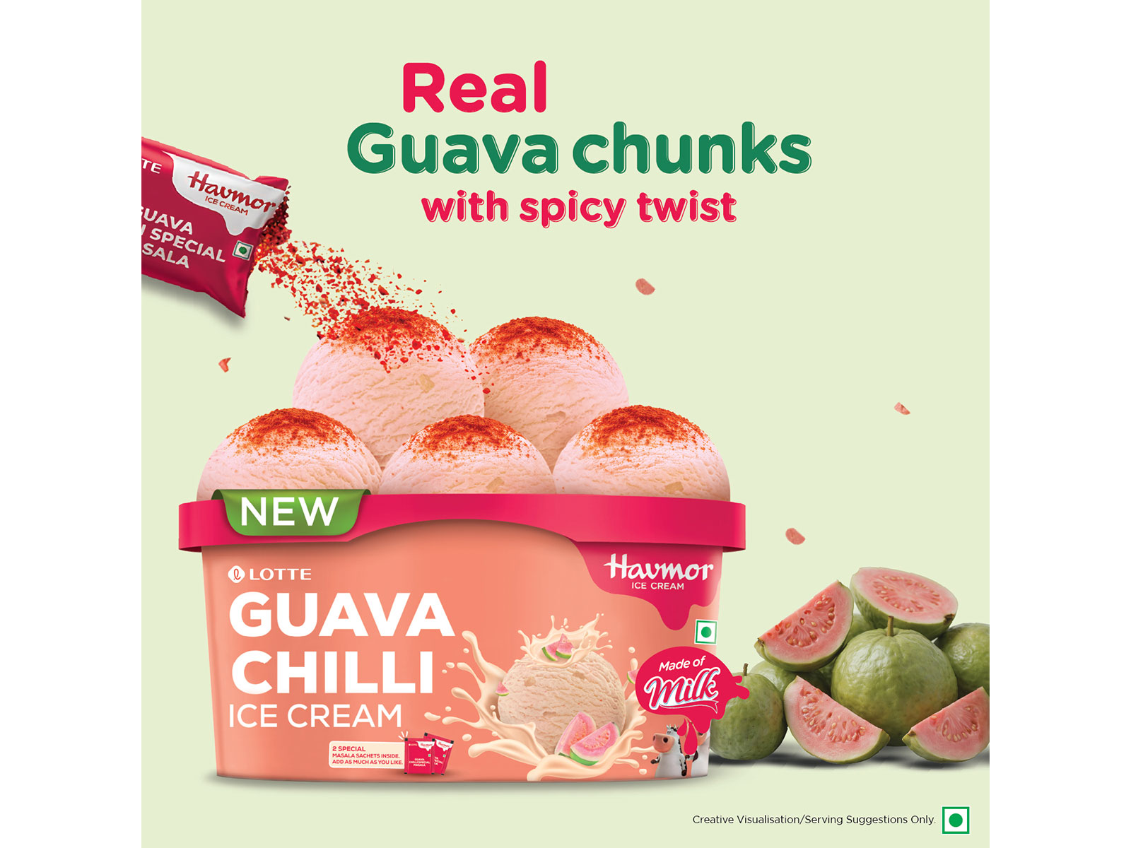 Introducing a first-of-its-kind nostalgic flavour inspired by India's beloved guava with chilli, reimagined for the modern consumer