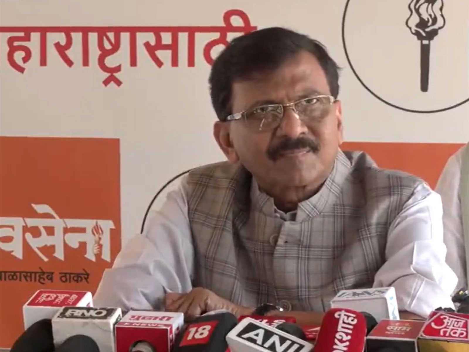 Shiv Sena (UBT) MP Sanjay Raut (Photo/ANI)