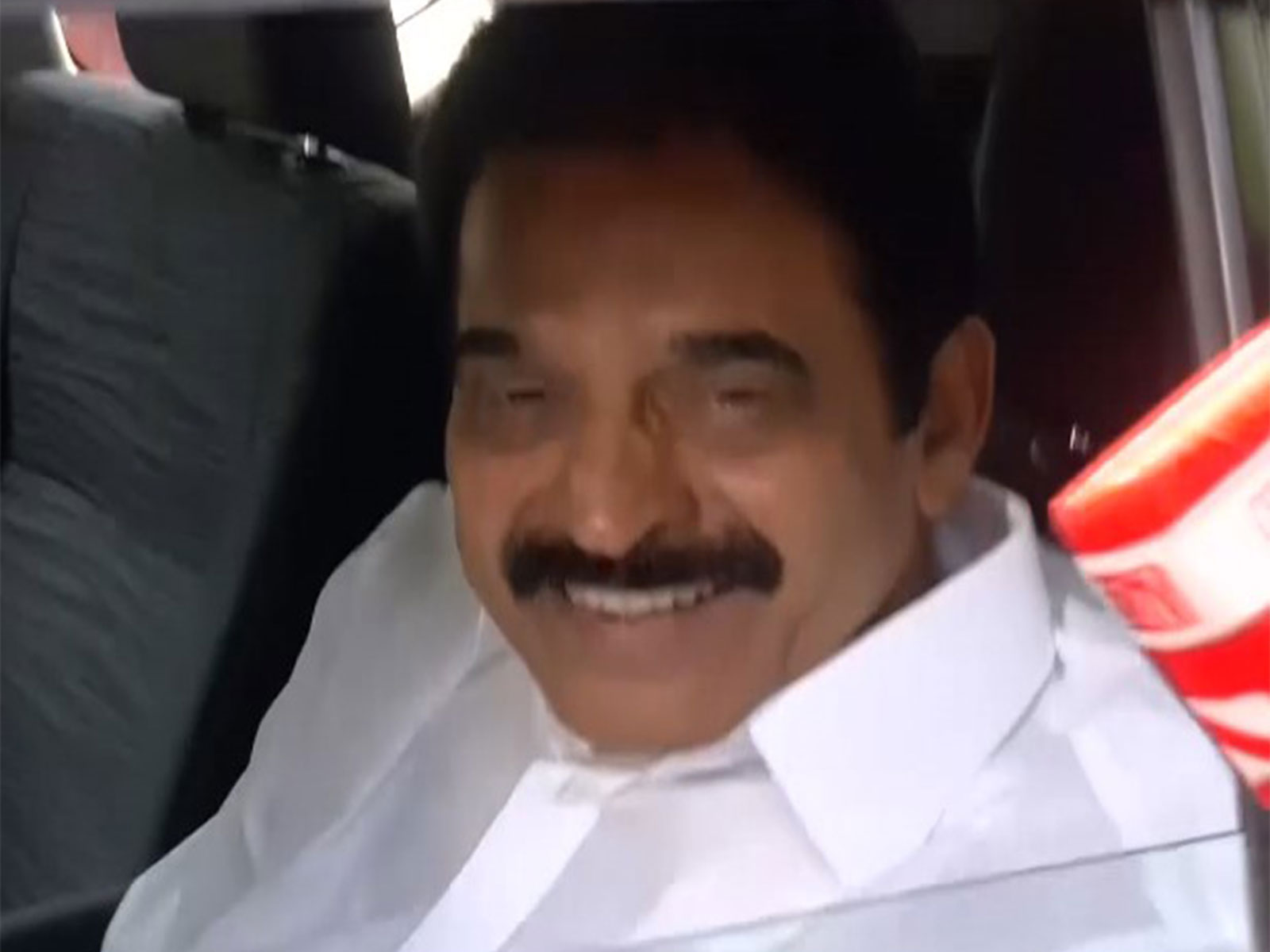  Congress General Secretary KC Venugopal outside Sonia Gandhi's residence (Photo/ANI)