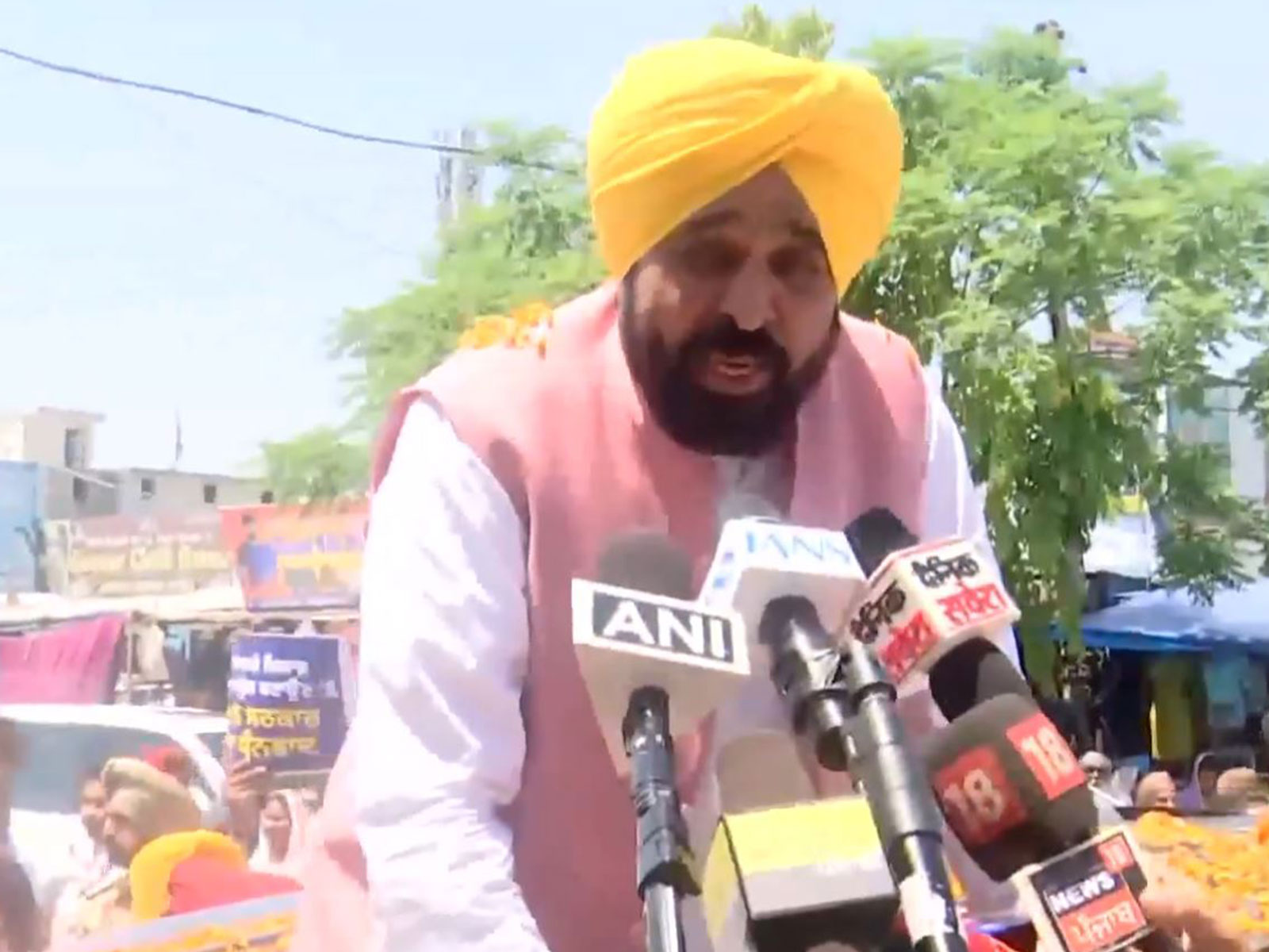 Punjab Chief Minister Bhagwant Singh Mann (Photo/ANI)