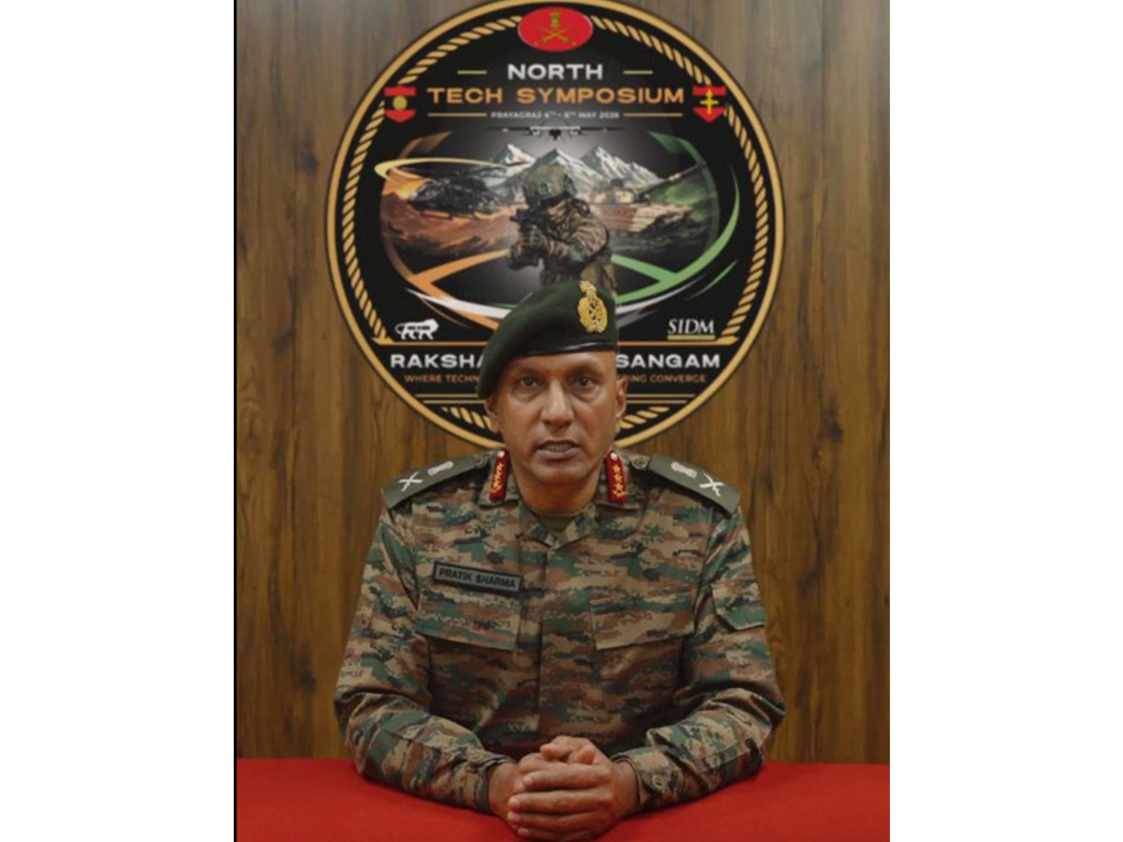  Northern Army Commander Lieutenant General Pratik Sharma (Photo/ANI)