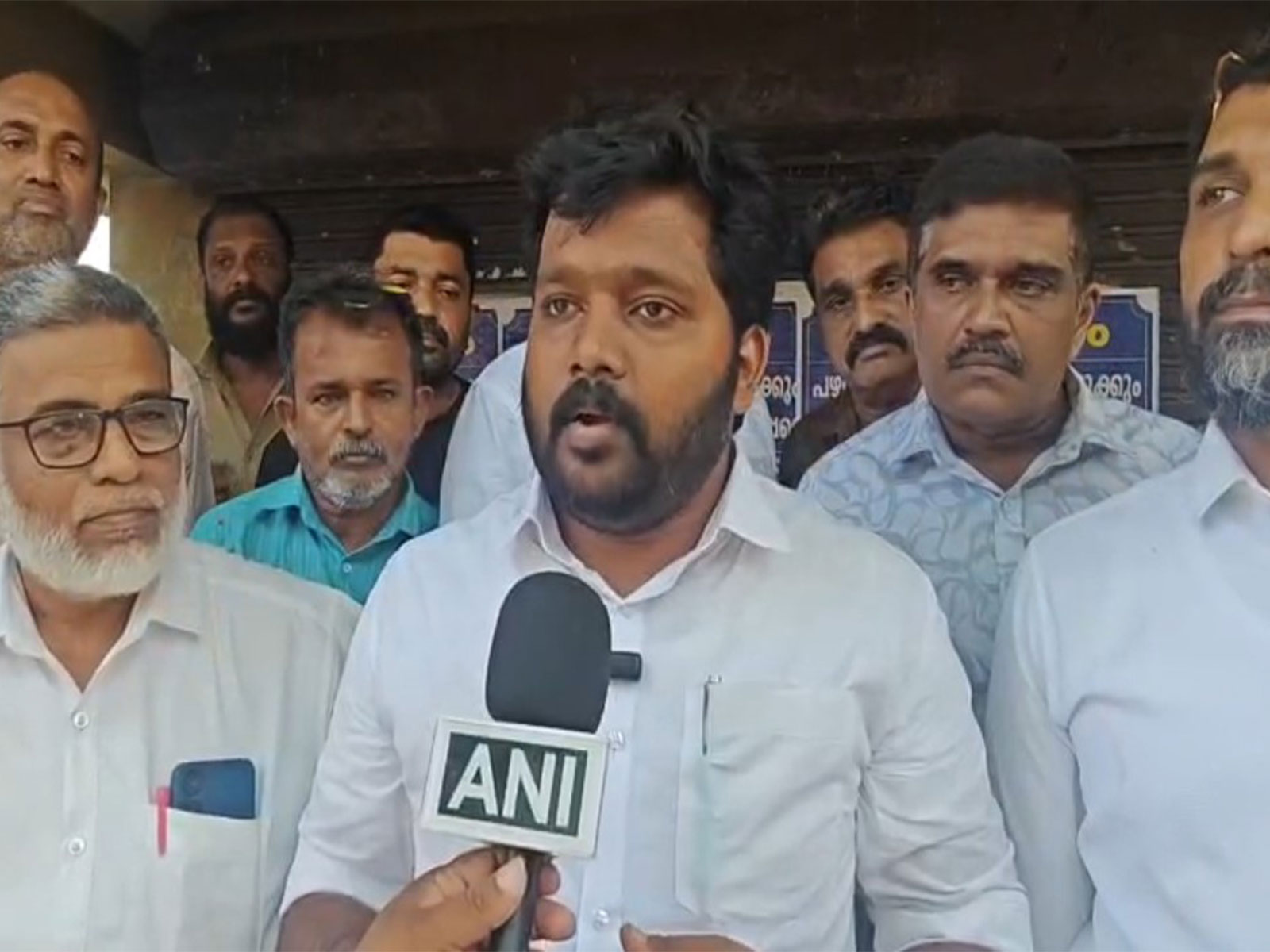 Congress youth leader AD Thomas (Photo/ANI)