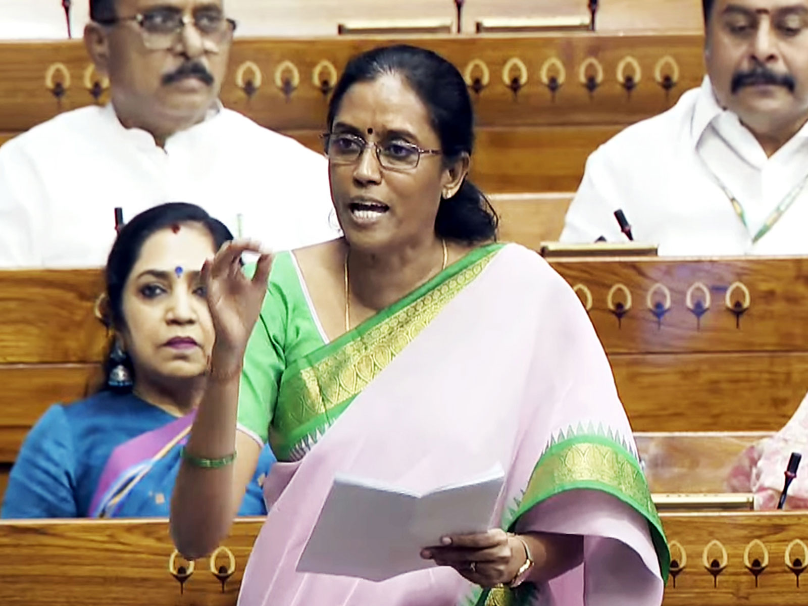 Congress MP Jothimani (File Photo/ANI)