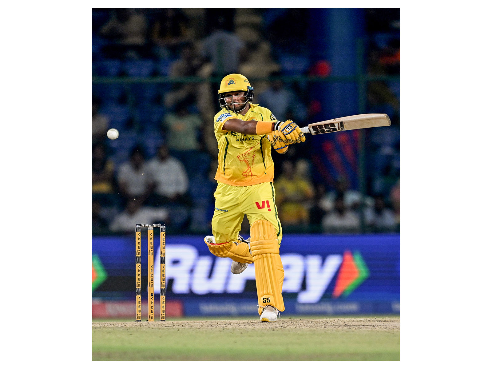 Chennai Super Kings' Kartik Sharma (Photo: ANI)