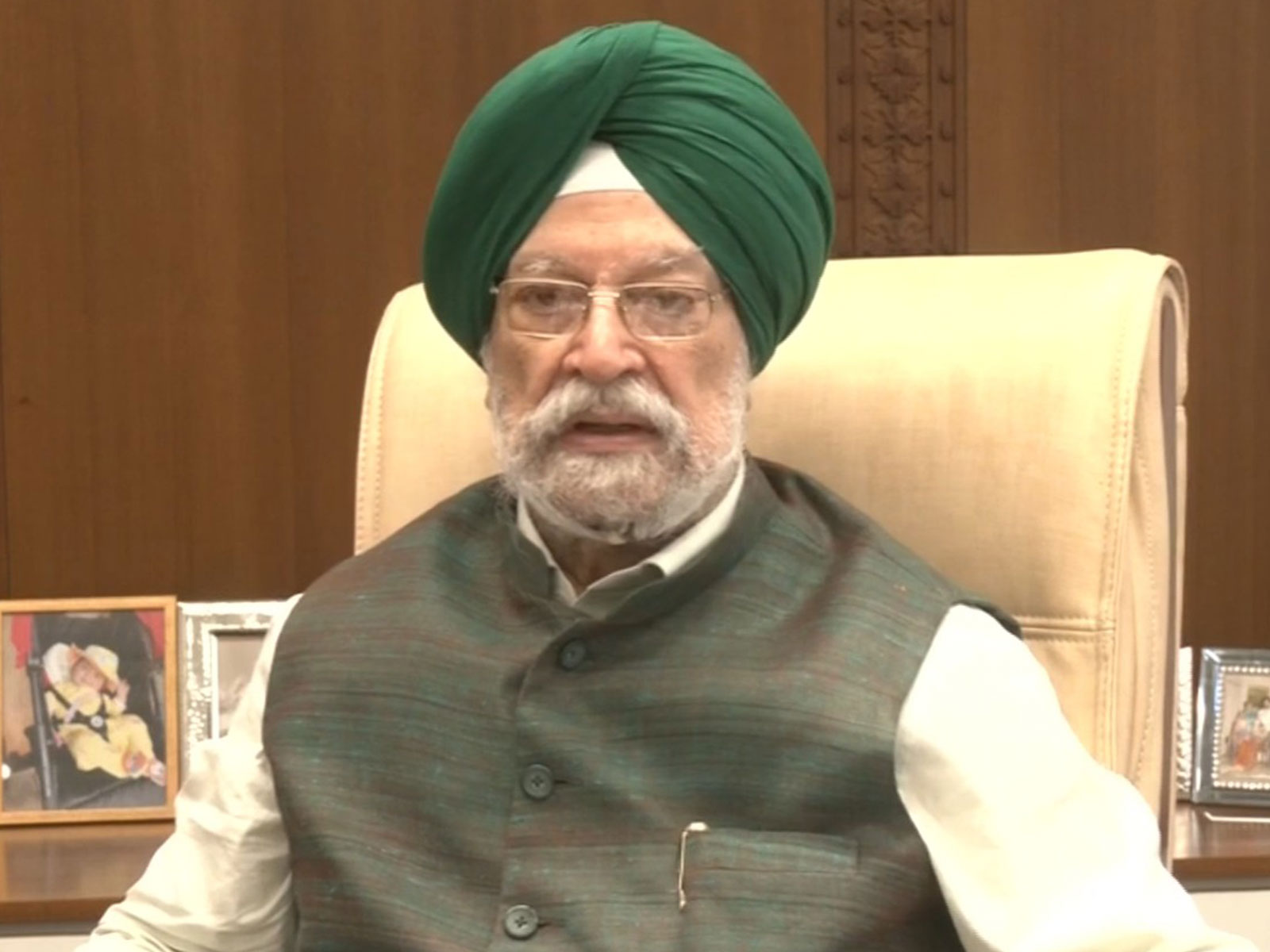  Union Minister Hardeep Singh Puri (Photo/ANI)