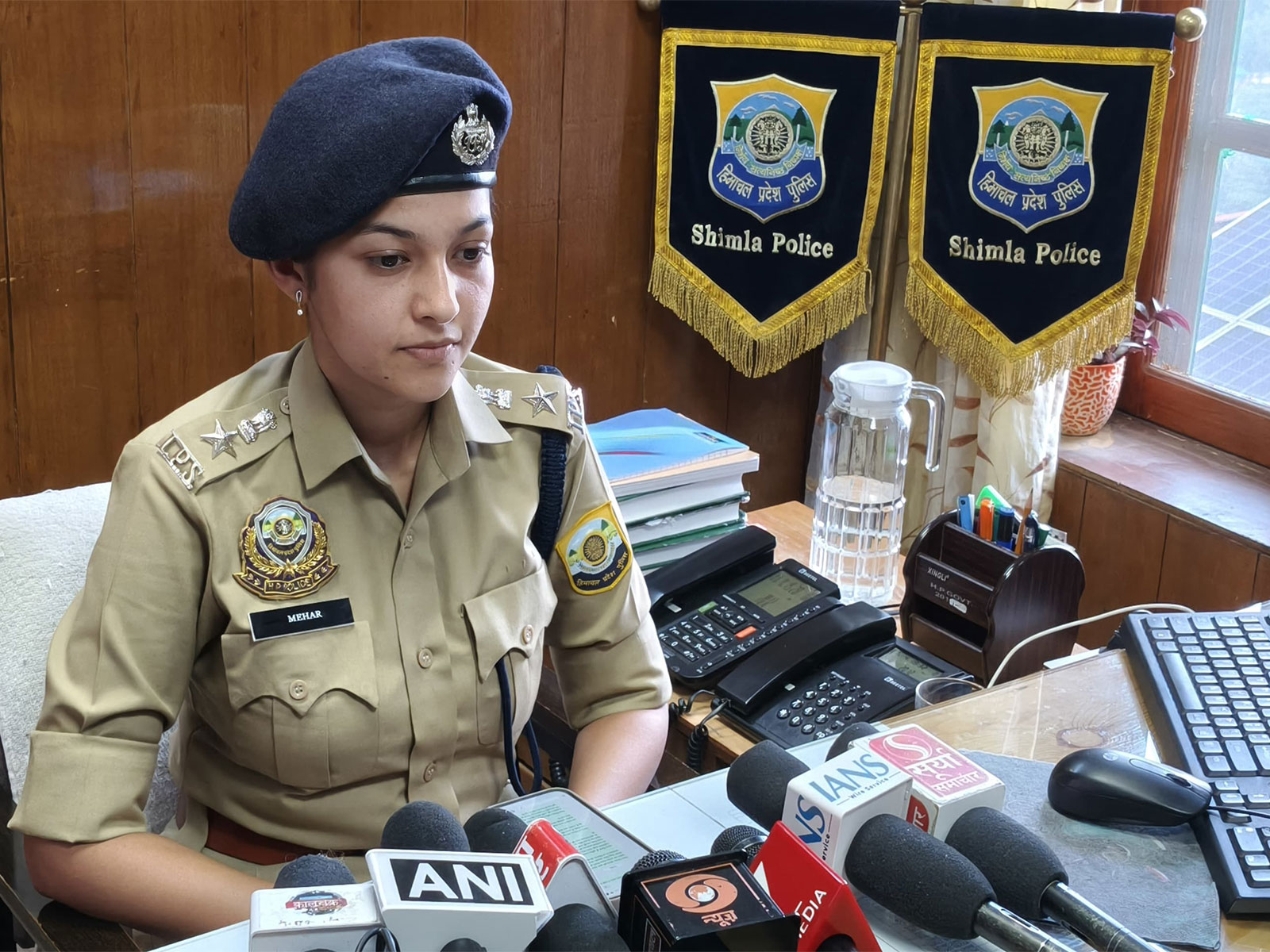 Additional Superintendent of Police (City) Shimla, Mehar Panwar (Photo/ANI)