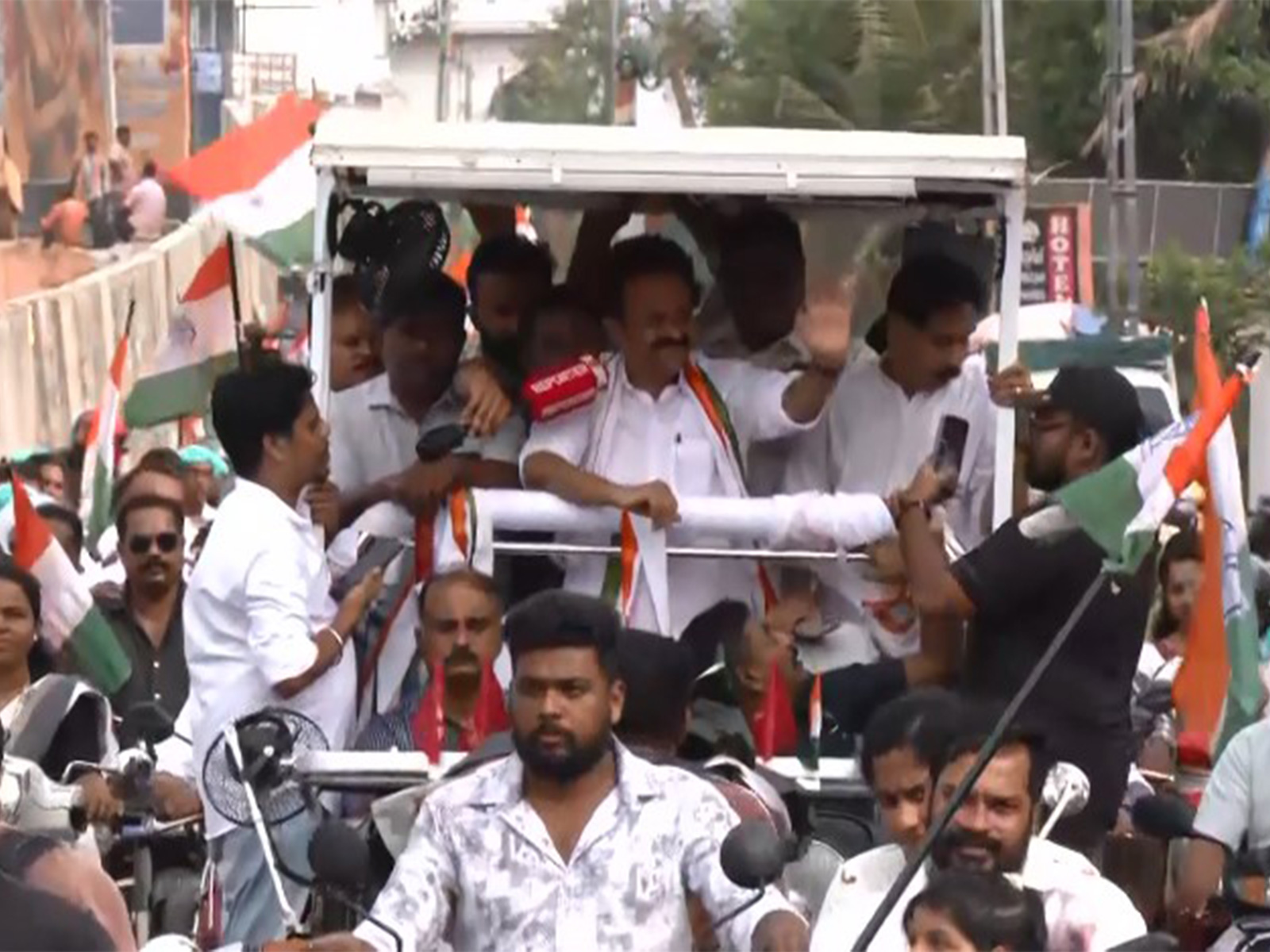 Congress MLA-elect from Peravur Assembly, KD Satheesan (Photo/ANI)