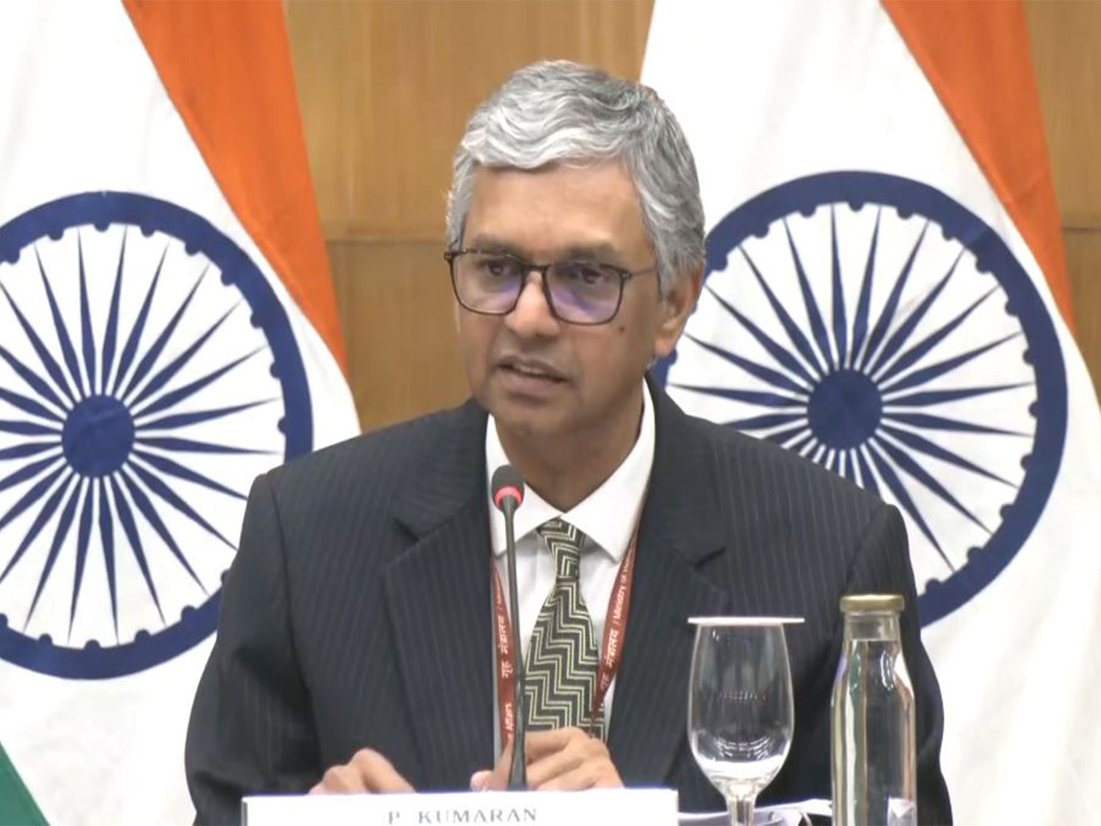 MEA Secretary (East) P Kumaran (Photo/ ANI)