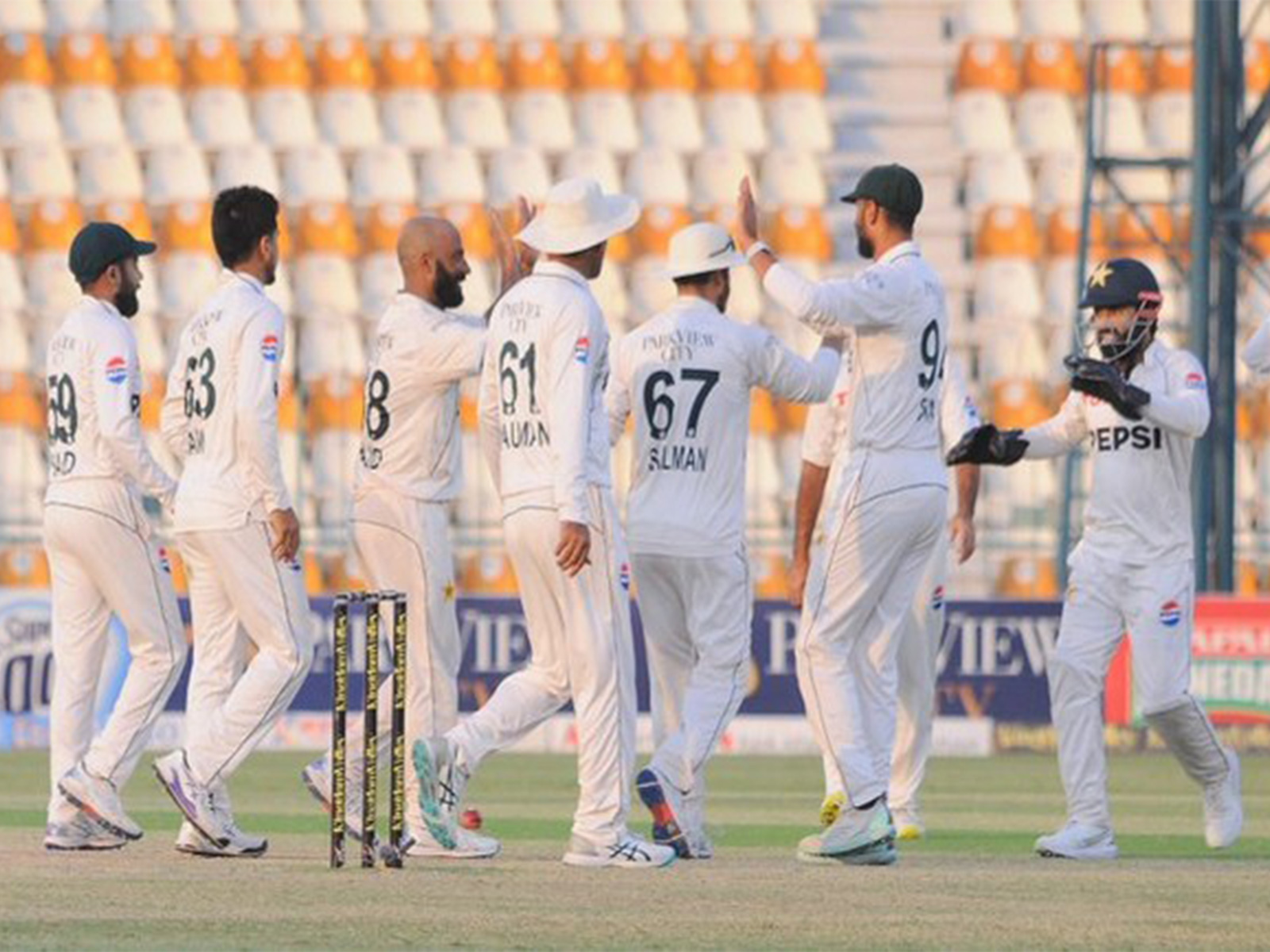 Pakistan Test team. (Photo: X/@TheRealPCB)