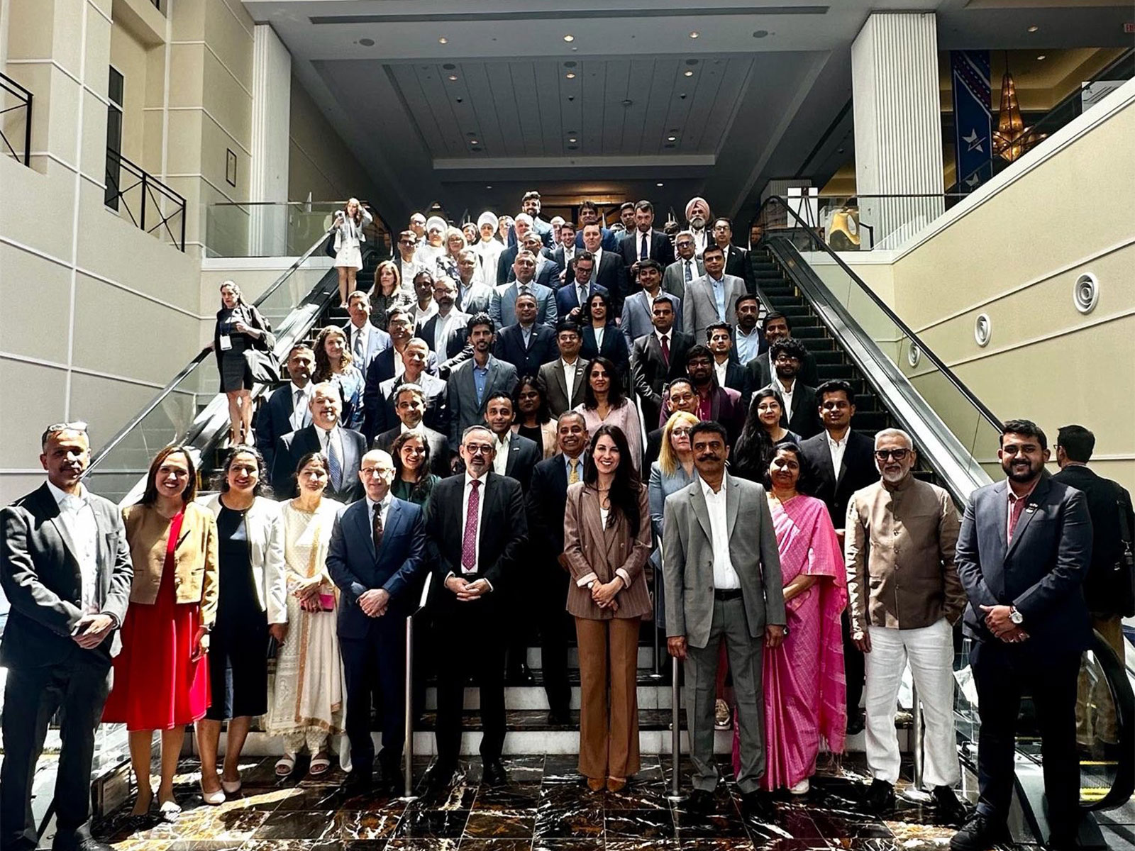 Indian delegation to SelectUSA (Photo: X@State_SCA)
