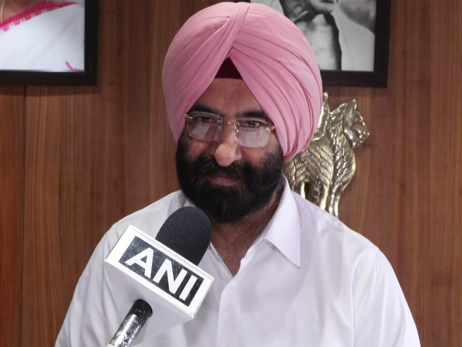 Delhi Minister and BJP leader Manjinder Singh Sirsa (Photo/ANI)