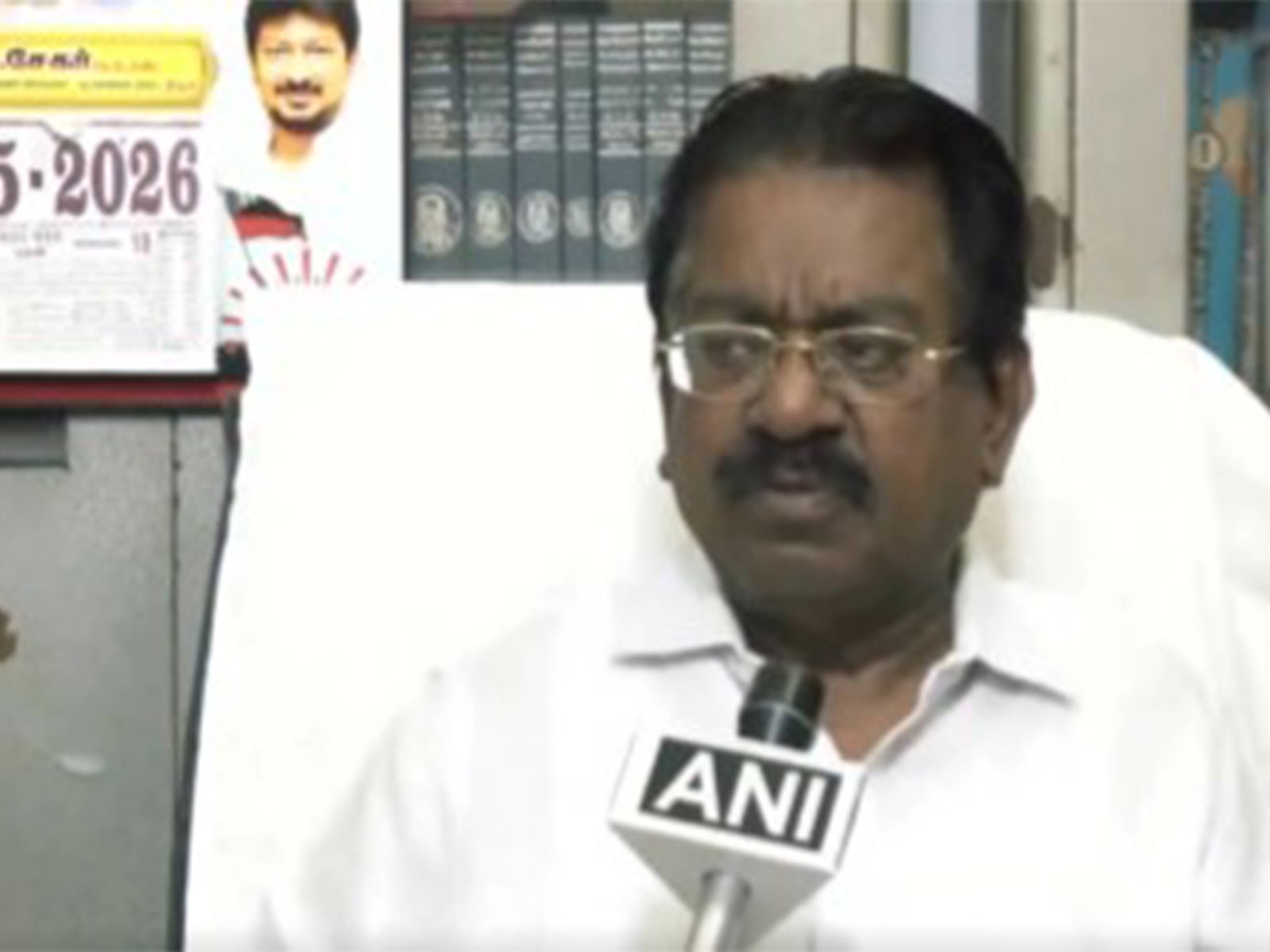 DMK spokesperson TKS Elangovan (Photo/ANI)