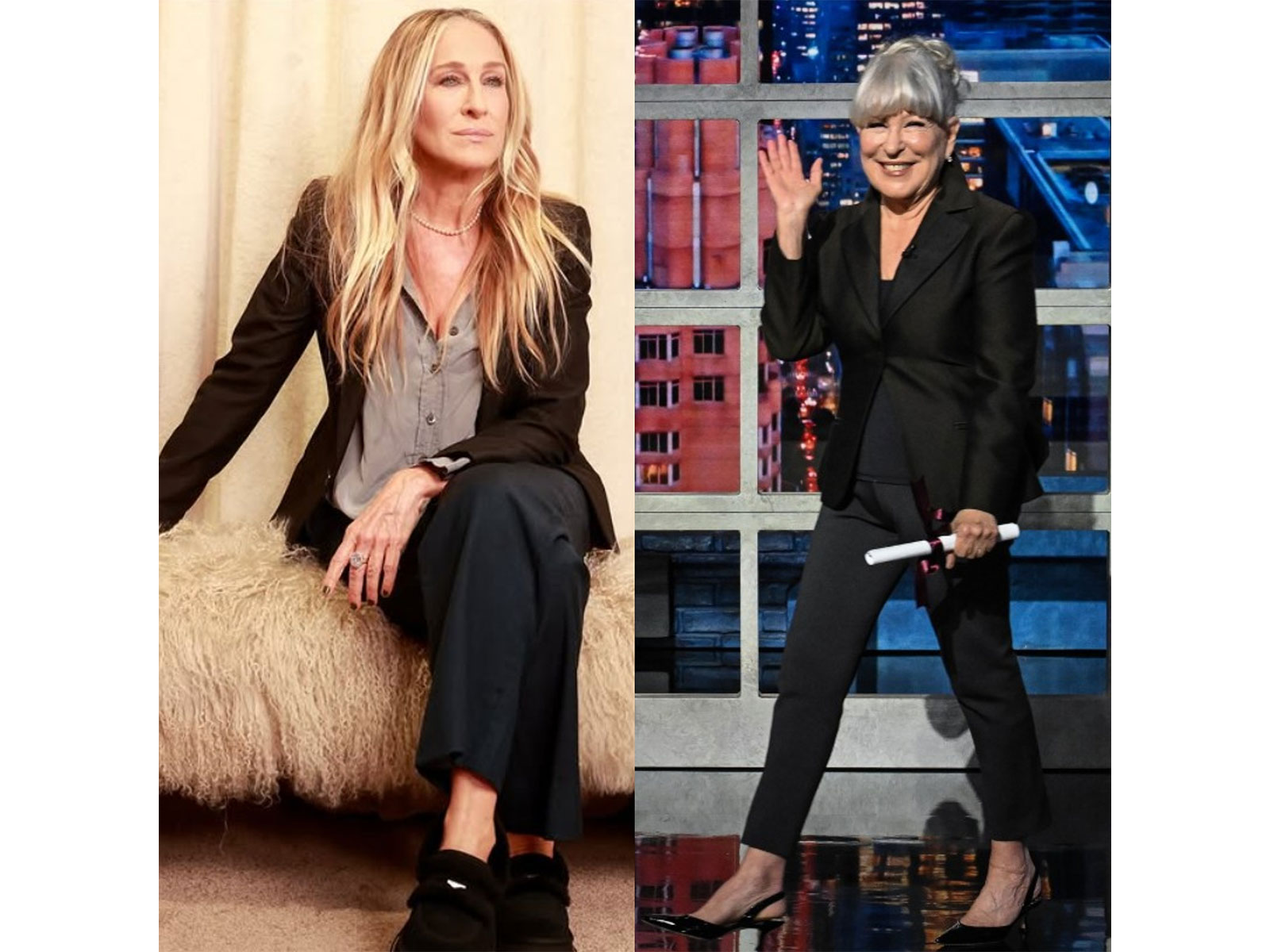 Sarah Jessica Parker, Bette Midler (Photos/Instagram/ @sarahjessicaparker, bettemidler)