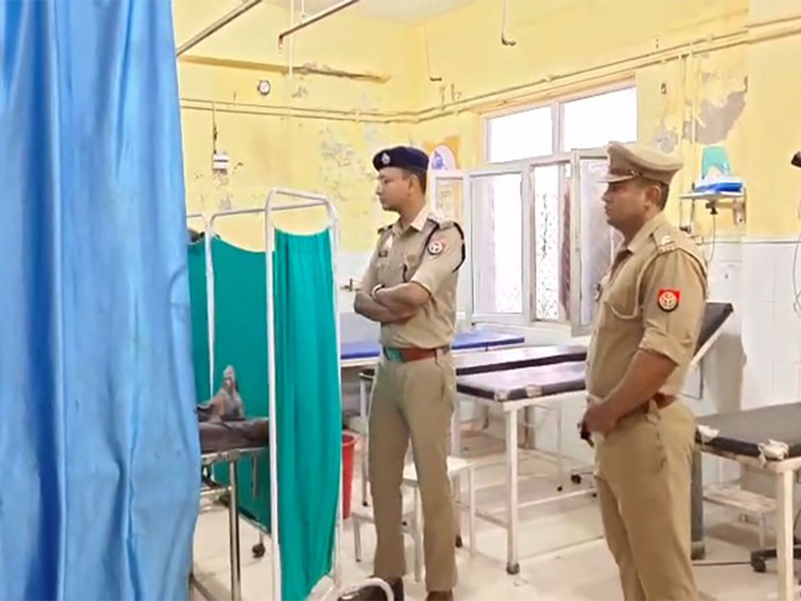 Visual from the district hospital in Mathura (Photo/ANI)