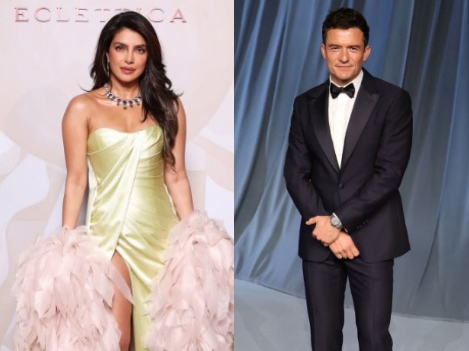 Priyanka Chopra, Orlando Bloom (Photo/Instagram/@priyankachopra,@orlandobloom)