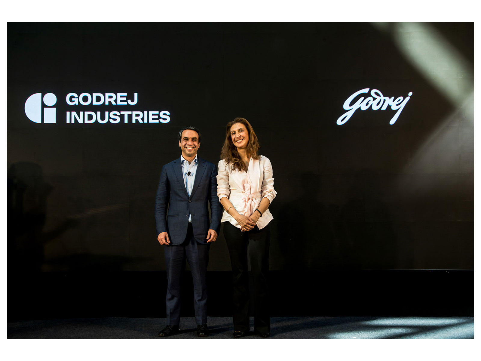 Left - Pirojsha Godrej, Chairperson Designate, Godrej Industries Group; Right - Tanya Dubash, Executive Director and Chief Brand Officer, Godrej Industries Group