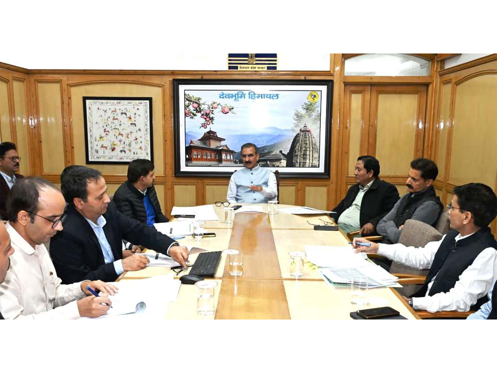 Himachal Pradesh Chief Minister Sukhvinder Singh Sukhu (Photo/ANI)