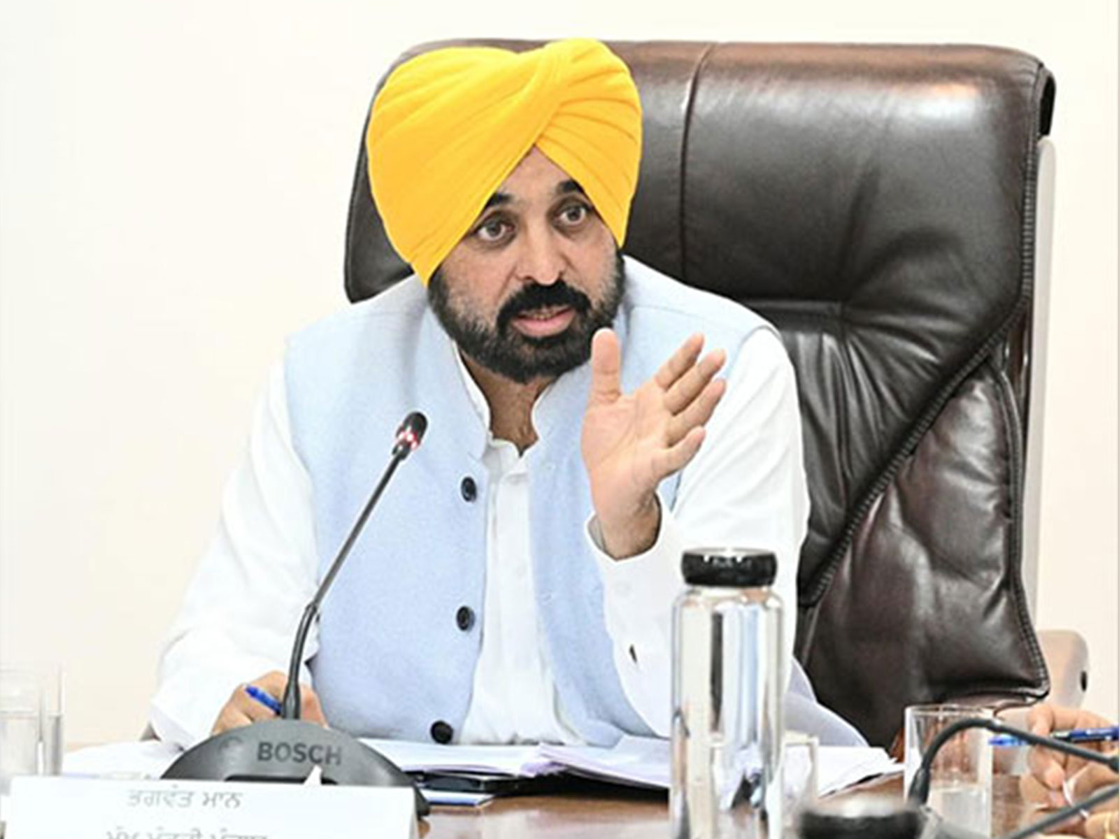 Punjab Chief Minister Bhagwant Mann (File Photo/ANI)