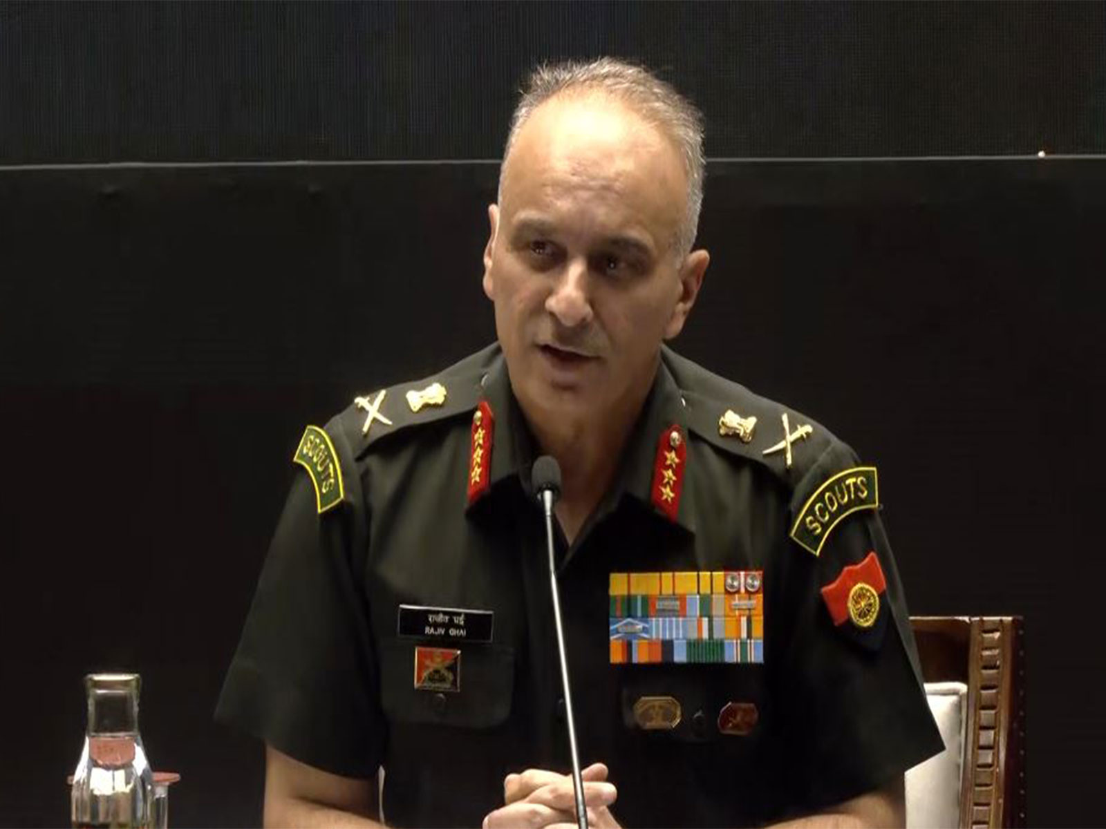 Former Director General of Military Operations (DGMO) Lieutenant General Rajiv Ghai (Photo/ANI)