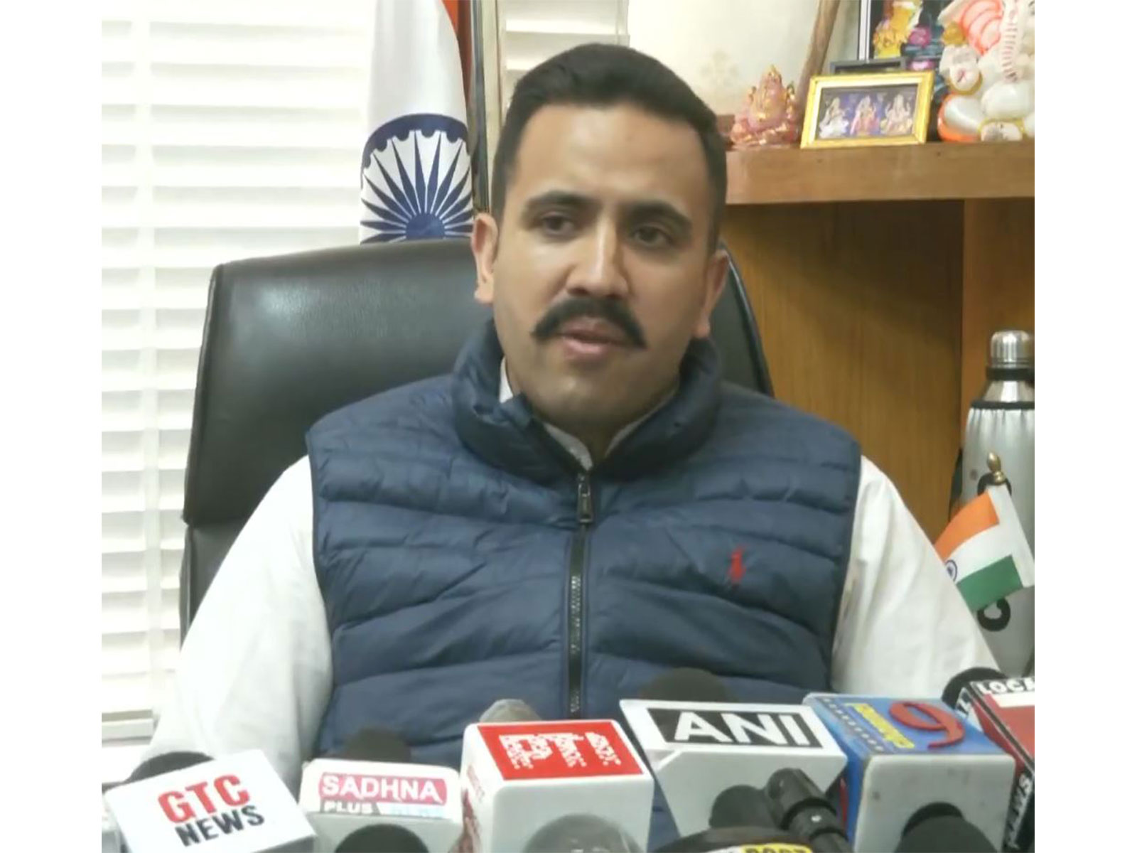 Himachal Pradesh Minister Vikramaditya Singh (Photo/ANI)