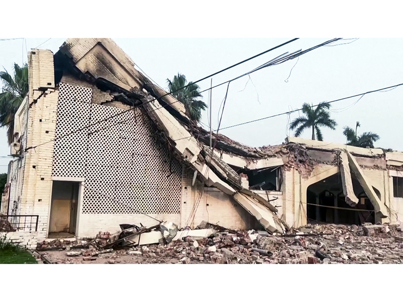   LeT's Markaz Taiba damaged in India's missile strikes (File Photo/ ANI)