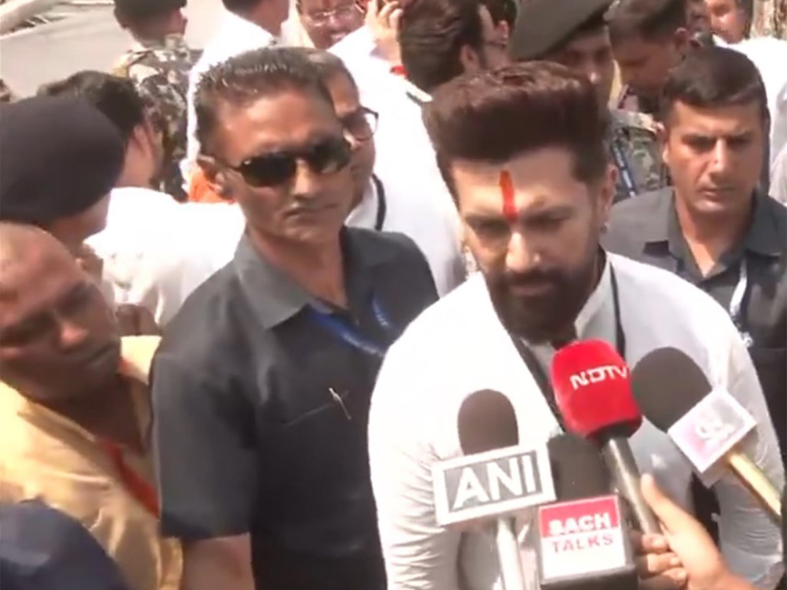  Union Minister Chirag Paswan (Photo/ANI) 