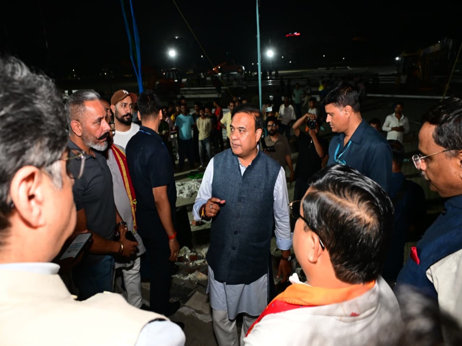 Assam CM Himanta Biswa Sarma reviewed preparations for NDA 3.0 swearing-in ceremony (Photo/X @CMOfficeAssam)