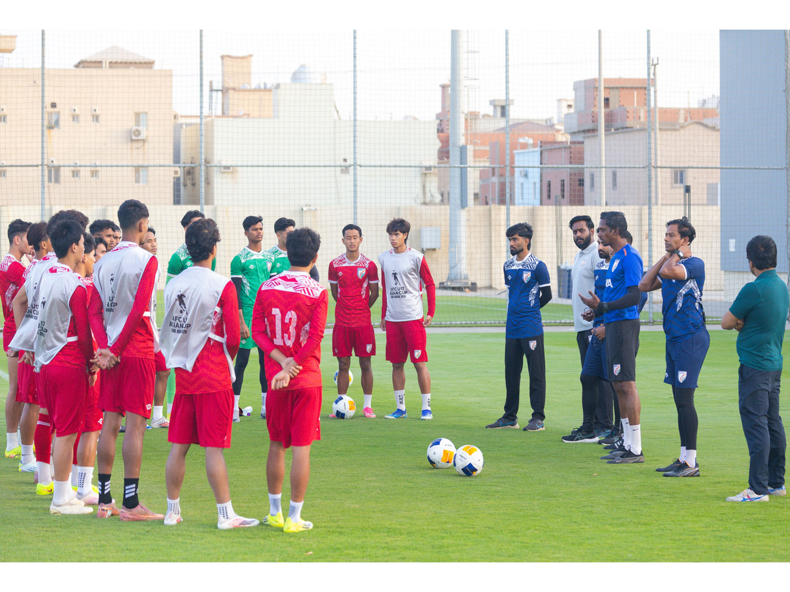 India U-17 team. (Photo/AIFF) 