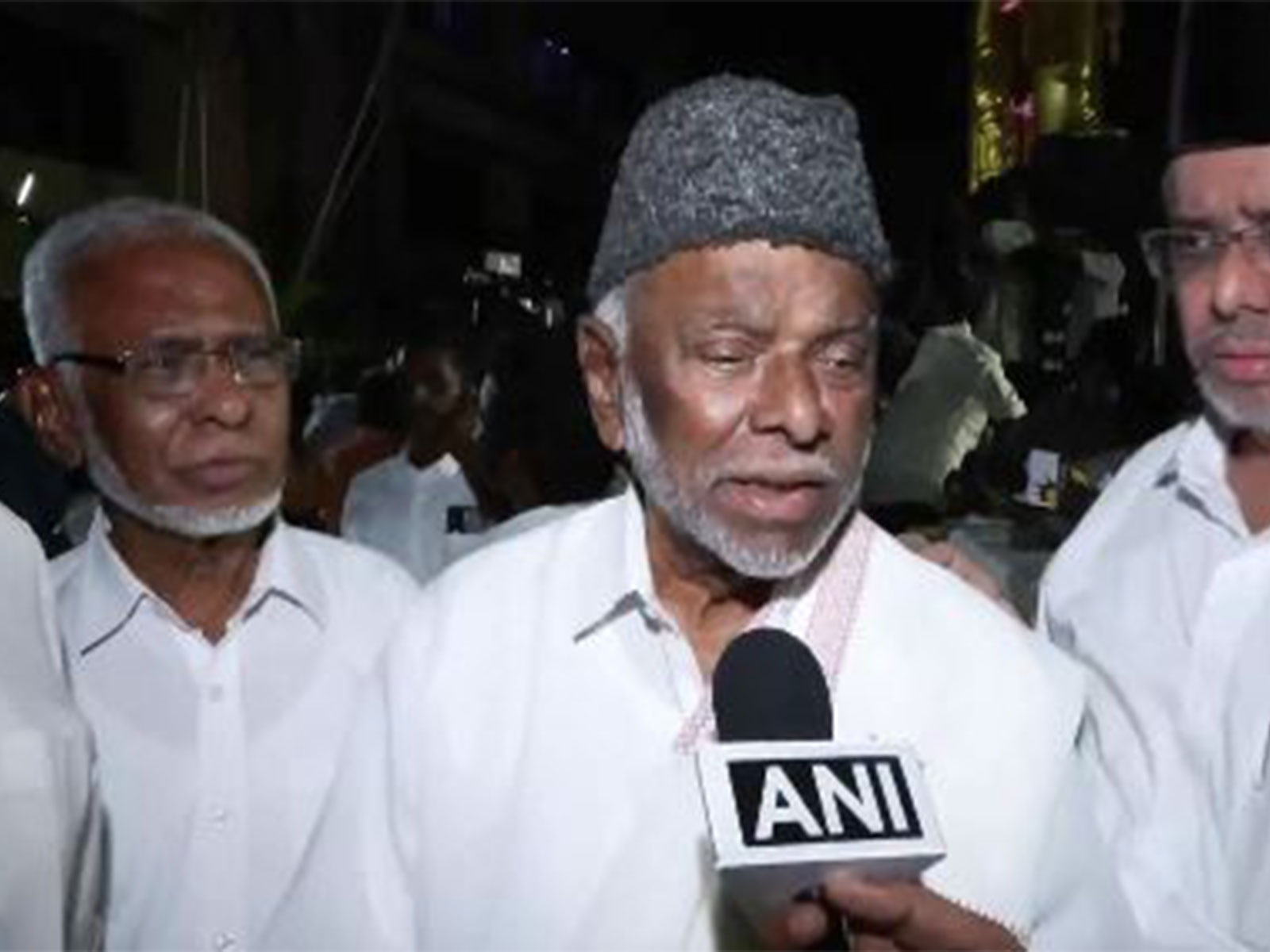 IUML president KM Kader Mohideen (Photo/ANI)
