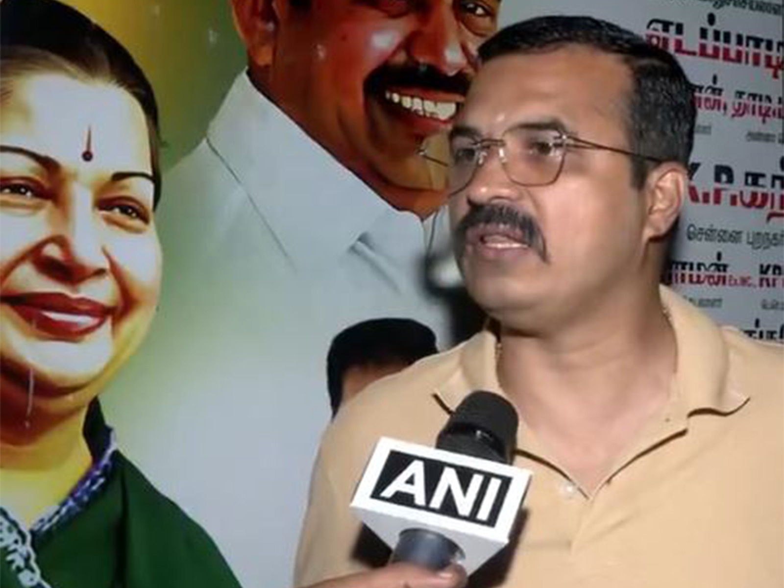  AIADMK National Spokesperson Kovai Sathyan (Photo/ANI)